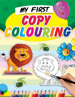 MY FIRST COPY COLOURING BOOK - ENGLISH(English, Paperback, BPI INDIA)