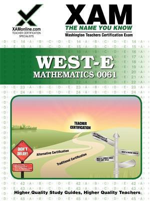 West-E Mathematics 0061 Teacher Certification Test Prep Study Guide(English, Paperback, unknown)