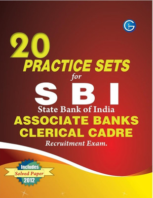 20 Practice Sets for Sbi Associate Bank Clerical Cadre Recruitment 5 Edition(English, Paperback, unknown)