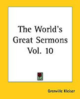 The World's Great Sermons Vol. 10(English, Paperback, Kleiser Grenville)