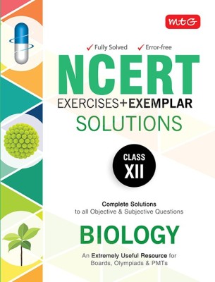 Ncert Exercises + Exemplar Solutions Biology - Class 12(English, Paperback, unknown)