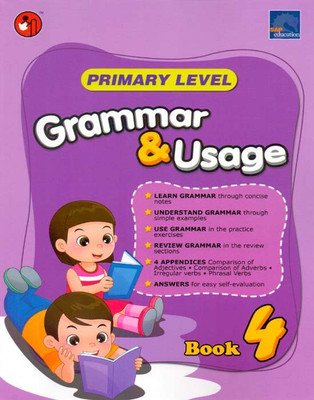 Primary Level Grammar&Usage Book -4(English, Paperback, Shree Books)