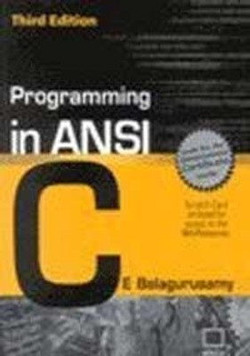 Programming in ANSI C 3rd Edition(English, Paperback, E Balagurusamy)