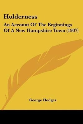 Holderness(English, Paperback, Hodges George)