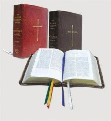 The Book of Common Prayer and Bible Combination Edition (NRSV with Apocrypha)(English, Leather / fine binding, Church Publishing)