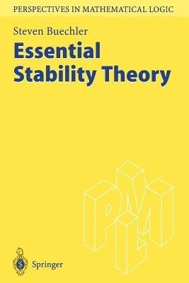Essential Stability Theory(English, Paperback, Buechler Steven M.)