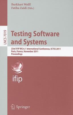 Testing Software and Systems(English, Paperback, unknown)