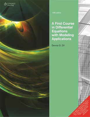 A First Course in Differential Equations with Modeling Applications(English, Paperback, Zill Dennis G.)