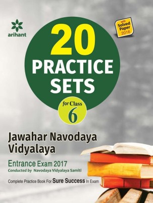 20 Practice Sets - Jawahar Navodaya Vidyalaya Entrnace Exam 2017 for class VI(English, Paperback, Arihant Experts)