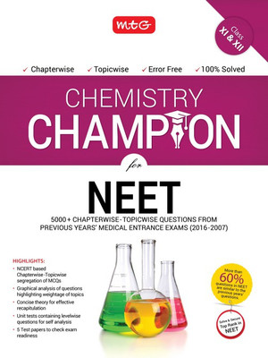 Chemistry Champion for Neet Class 11 & 12(English, Paperback, unknown)