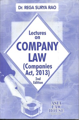 Lectues on Company Law (Companies Act, 2013)(English, Paperback, Dr. Rega Surya Rao)