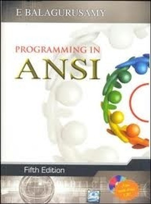 Programming in ANSI C (With CD) 5th Edition(English, Paperback, E Balaguruswami)
