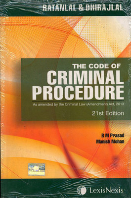 The Code of Criminal Procedure 21st Edition(Paperback, Ratanlal)