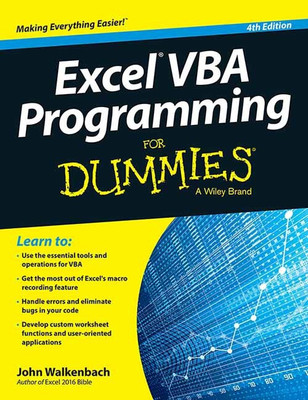 Excel Vba Programming for Dummies, 4th Ed(English, Paperback, Walkenbach John)