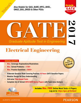 GATE Electrical Engineering 2017 2017 Edition(English, Paperback, Trishna's)