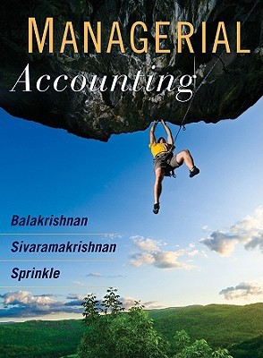 Managerial Accounting HAR/PAS Edition(English, Hardcover, Sivaramakrishnan Konduru)