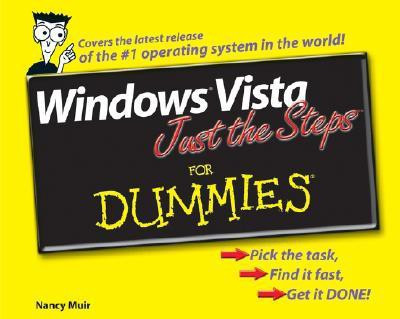 Windows Vista Just the Steps For Dummies(English, Paperback, Stevenson Nancy)