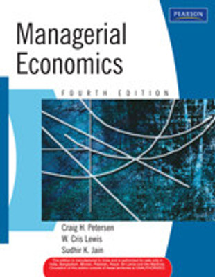 Managerial Economics 4th  Edition(English, Paperback, W. Cris Lewis, Sudhir K. Jain, H. Craig Petersen)