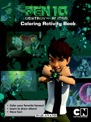 Colouring Activity Book(English, Paperback, Ben 10 Destroy All Aliens)