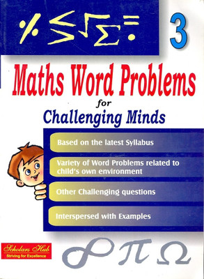 Maths Word Problems For Challenging Minds - Book 3(English, Paperback, Mridula Somayajulu)