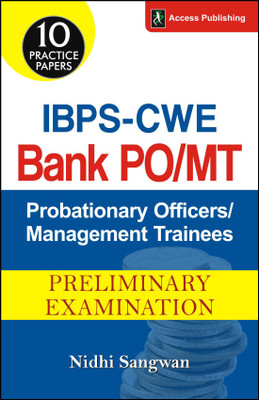 IBPS - CWE BANK PROBATIONARY OFFICERS/MANAGEMENT TRAINEES (PO/MT) PRELIMINARY EXAMINATION(English, Paperback, NIDHI SANGWAN)