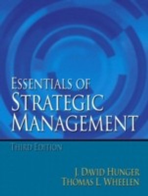 Essentials of Strategic Management 3 International ed Edition(English, Paperback, Hunger J. David)