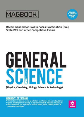 Magbook General Science 2017  - Physics, Chemistry, Biology Science & Technology revised & updated edition 2017 Edition(English, Paperback, Arihant Experts)