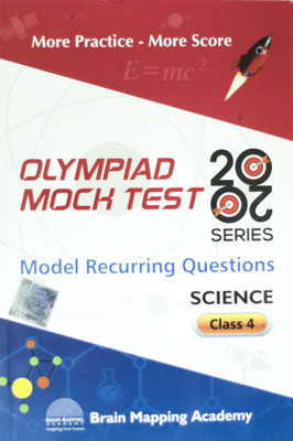Olympiad Mock test 20/20 series Model Recurring Questions class 4 Science(English, Paperback, Brain Mapping Team)