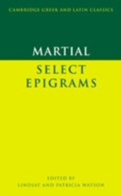 Martial: Select Epigrams(English, Hardcover, Martial)