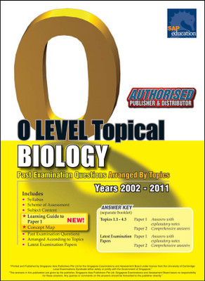 Biology O Level Topical: Past Examination Questions Arranged By Topics Years (2002-2011)(English, Paperback, Seab)