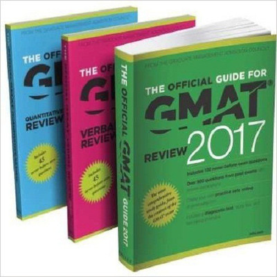 Official Guide to the GMAT Review 2017 Set + Question Bank (Corrected Version)(English, Paperback, GMAC)