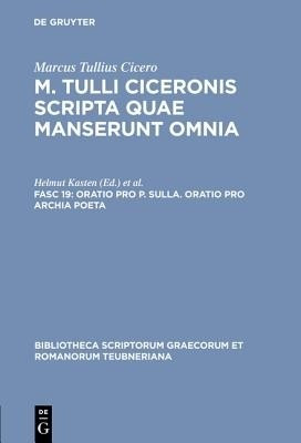 Scripta Quae Manserunt Omnia, fasc. 19(English, Paperback, Cicero Marcus Tullius)