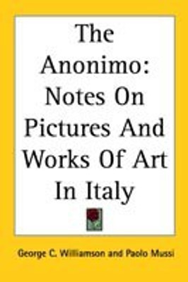 The Anonimo(English, Paperback, Williamson George C.)