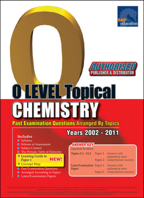 Chemistry O Level Topical: Past Examination Questions Arranged By Topics Years (2002-2011)(English, Paperback, Seab)