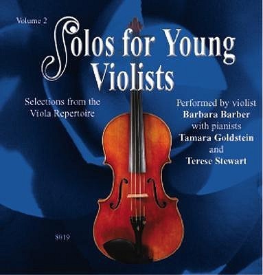 Solos for Young Violists CD, Volume 2(English, CD-Audio, Barber Barbara)