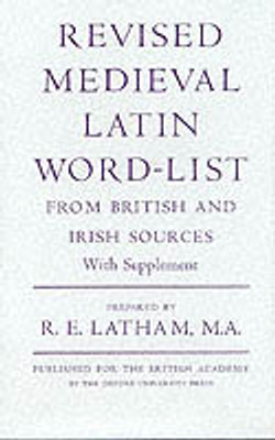 Revised Medieval Latin Word List from British and Irish Sources(English, Hardcover, unknown)