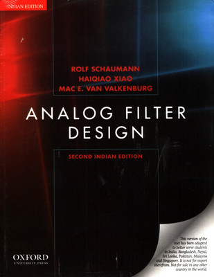 ANALOG FILTER DESIGN,INDIAN 2E(English, Paperback, SCHAUMANN)