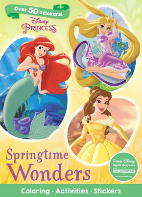 Disney Princess - Springtime Wonders  - Colouring, Activities and Stickers(English, Paperback, Disney)