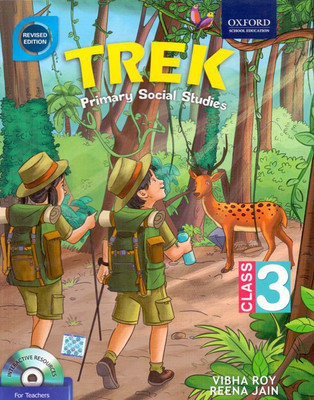Trek Primary Social Studies Class - 3(English, Paperback, Vibha Roy, Reena Jain)