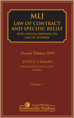 MLJ: Law of Contract and Specific Relief 2ndEditon Edition(English, Hardcover, Justice A Raman)