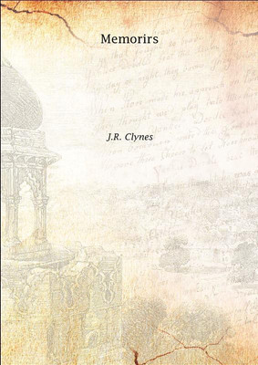 Memorirs Vol: 1937(English, Hardcover, J.R. Clynes)