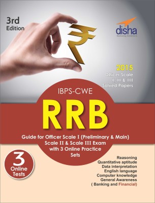 IBPS-CWE RRB Guide for Officer Scale 1 (Preliminary & Mains), 2 & 3 Exam with 3 Online Practice Sets 3rd Edition(English, Paperback, Disha Experts)