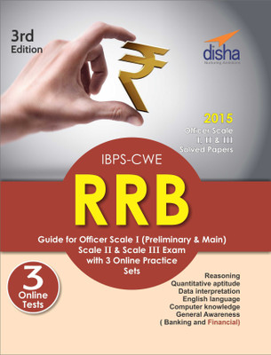 IBPS-CWE RRB Guide for Officer Scale 1 (Preliminary & Mains), 2 & 3 Exam with 3 Online Practice Sets 3rd Edition(English, Paperback, Disha Experts)