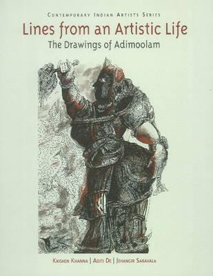 Lines from an Artistic Life  - The Drawings of Adimoolam(English, Hardcover, Krishen Khanna)