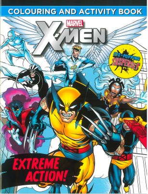 X-Men Colouring and Activity Book(English, Paperback, unknown)