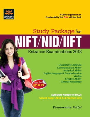 Study Package for NIFT, NID & IIFT Entrance Exam 2012(English, Paperback, Dharmendra Mittal)