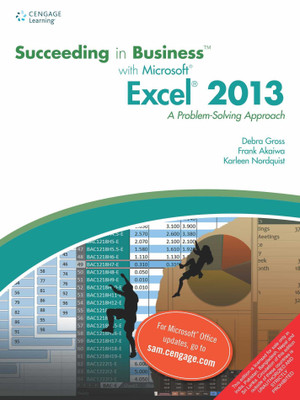 Succeeding in Business with Microsoft Excel 2013 a Problem-Solving App(English, Paperback, Gross Debra)