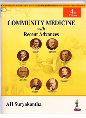 COMMUNITY MEDICINE WITH RECENT ADVANCES(English, Paperback, Suryakantha)
