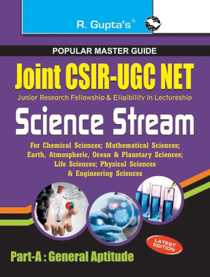 CSIR-UGC (NET) JRF and Eligibility for Lectureship in Science Stream (Part-A) Guide 2018 Edition(English, Paperback, RPH Editorial Board)