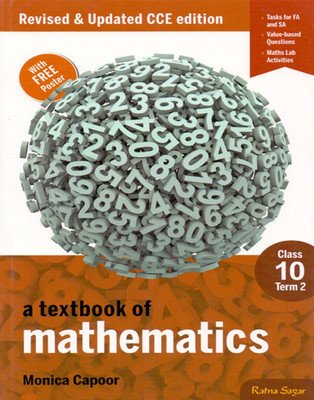 A Textbook of Mathematics Term II - 10(English, Paperback, Monica Capoor)